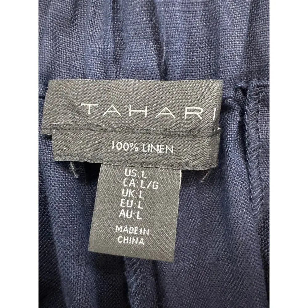 Tahari linen nautical